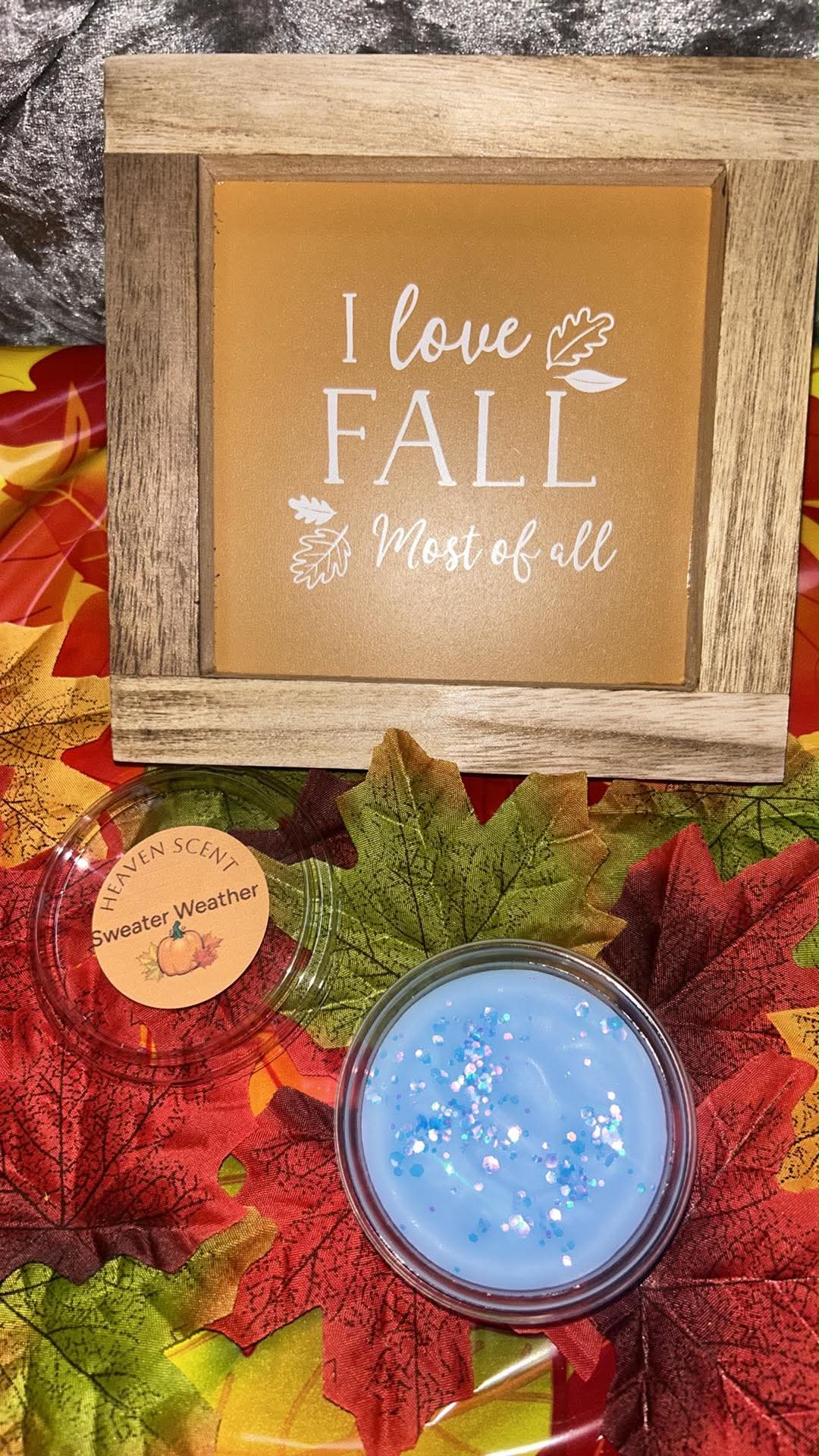 Autumn wax tubs