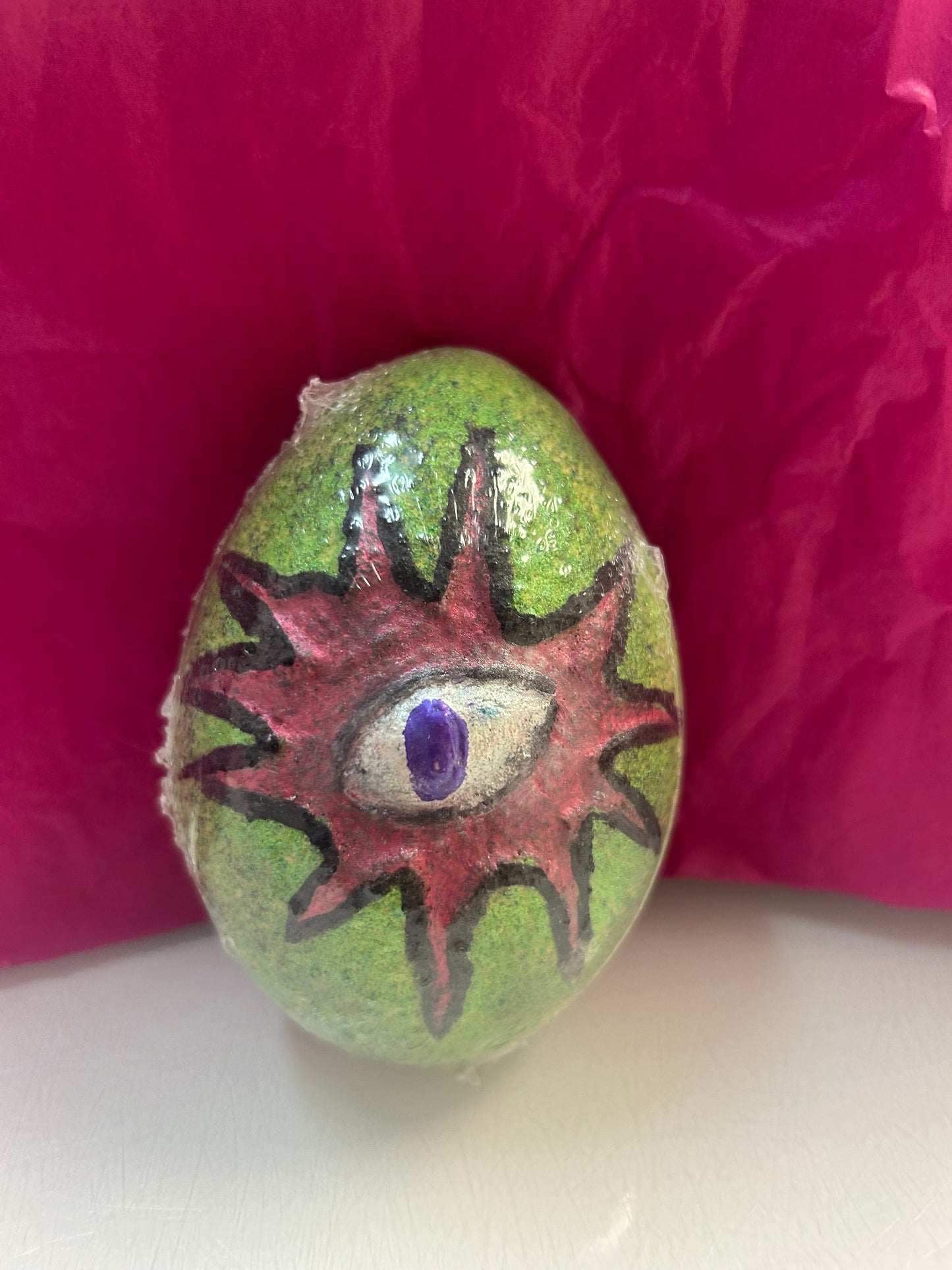 Dragon egg bath bomb