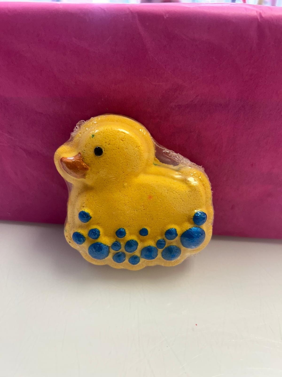 Duck bath bomb