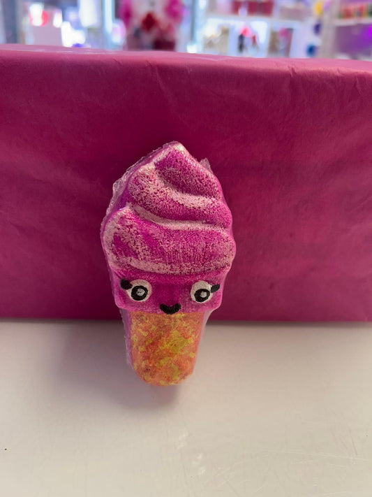 Ice cream bath bomb