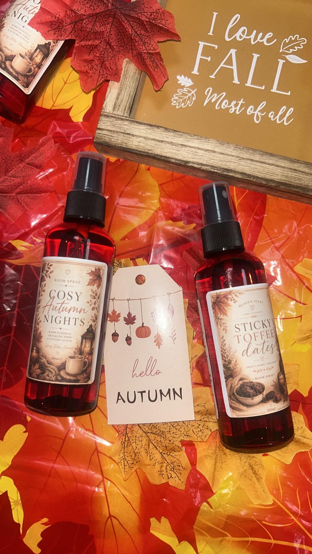 Autumn room sprays 100ml