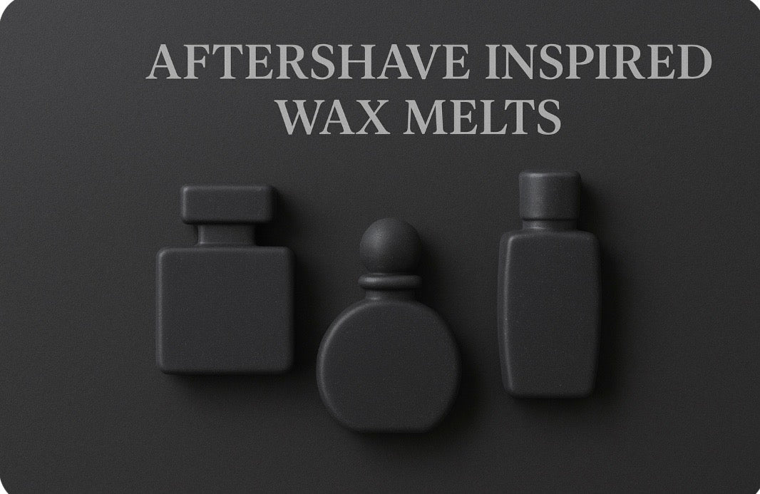 Aftershave inspired Wax Tubs