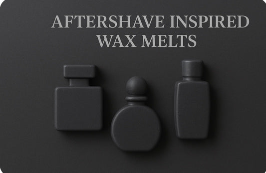 Aftershave inspired Wax Tubs