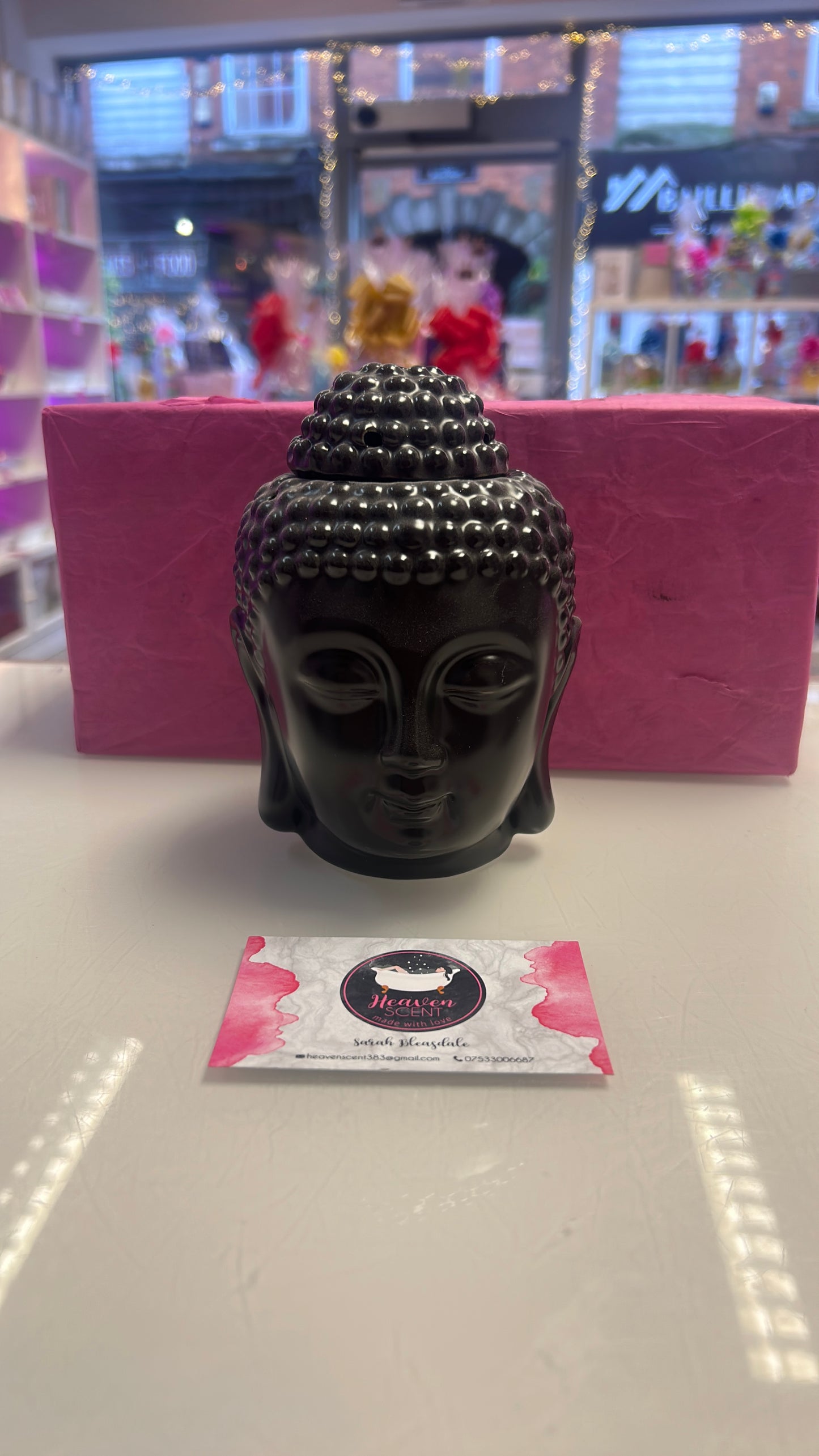 Buddah tealight wax burner with one free wax melt