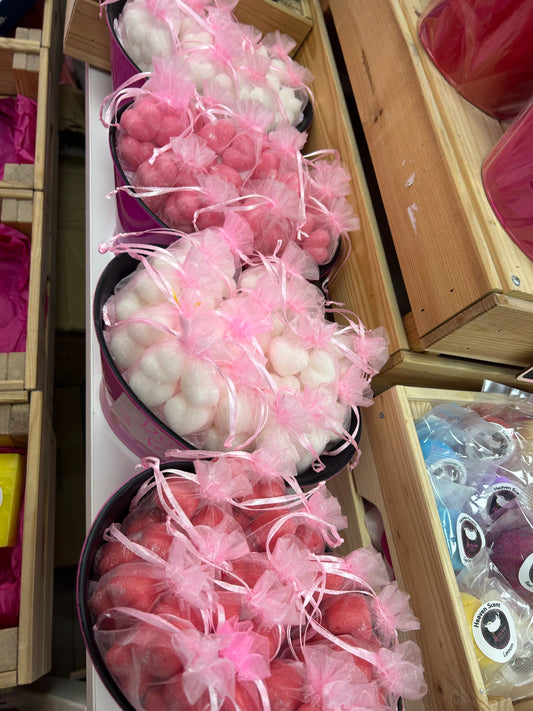 Wax hearts