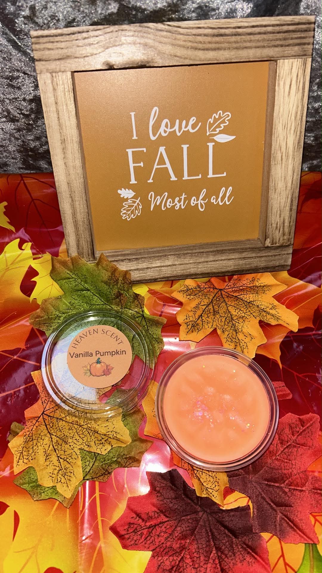 Autumn wax tubs