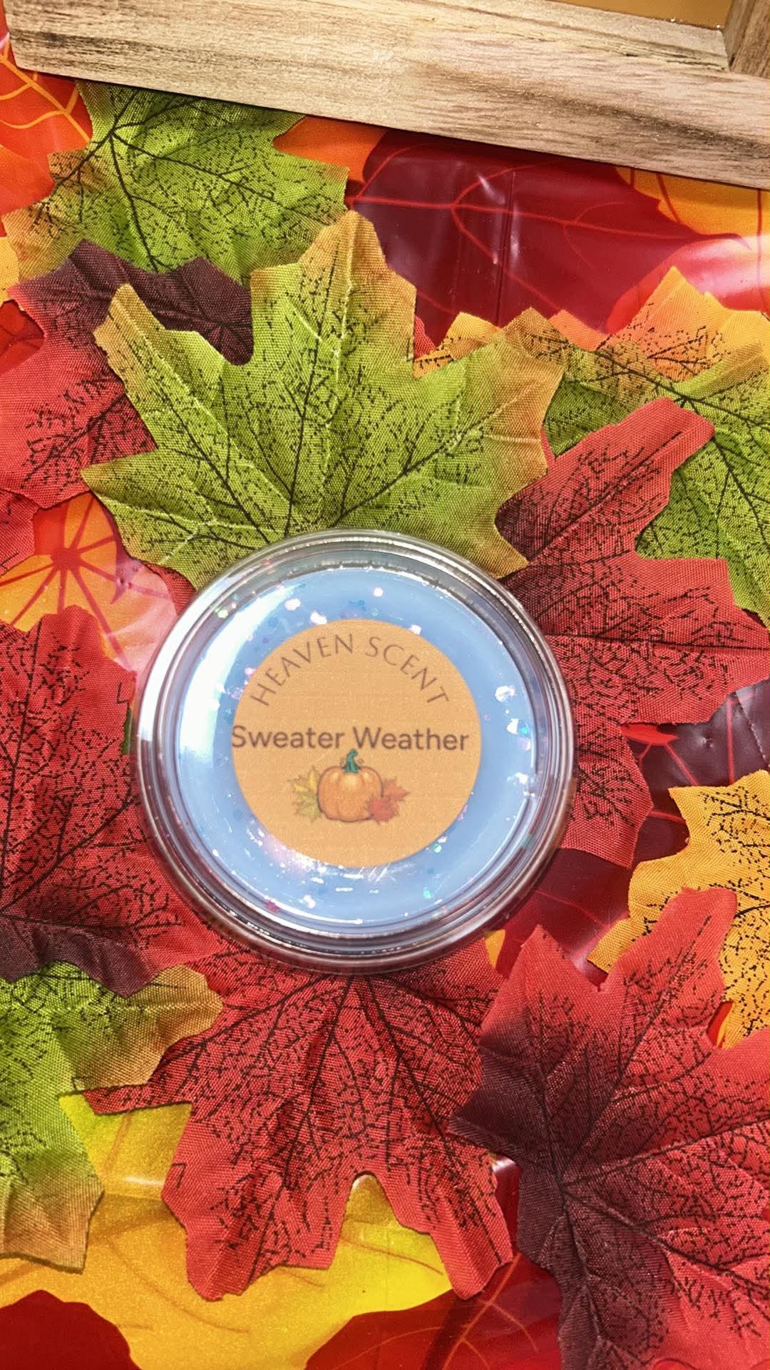 Autumn wax tubs