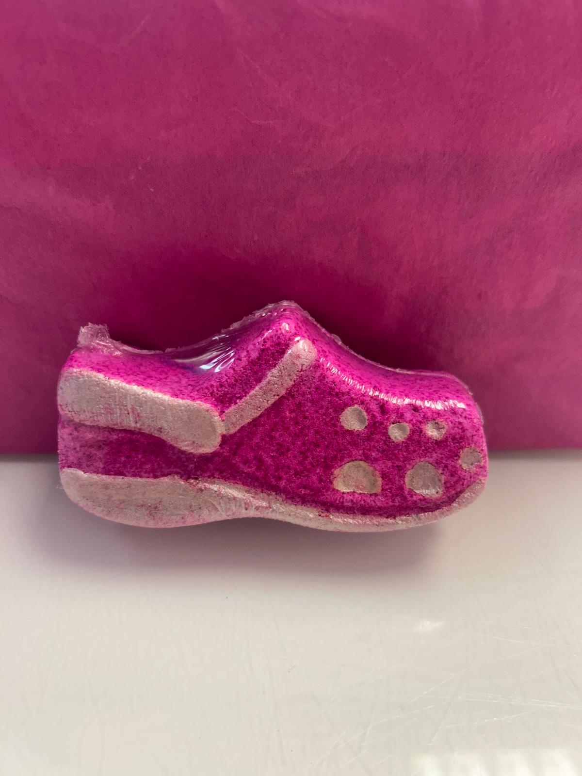 Summer shoe bath bomb
