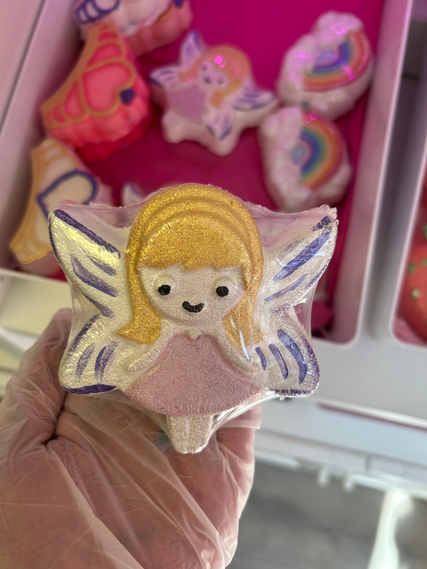 Fairy bath bomb