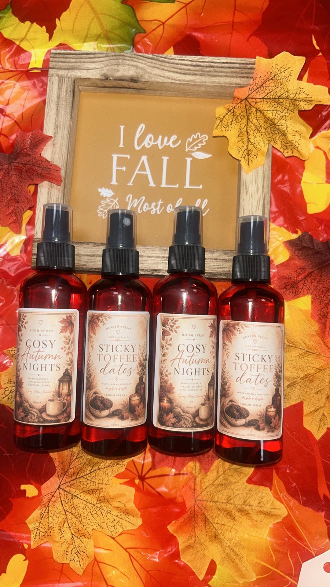 Autumn room sprays 100ml