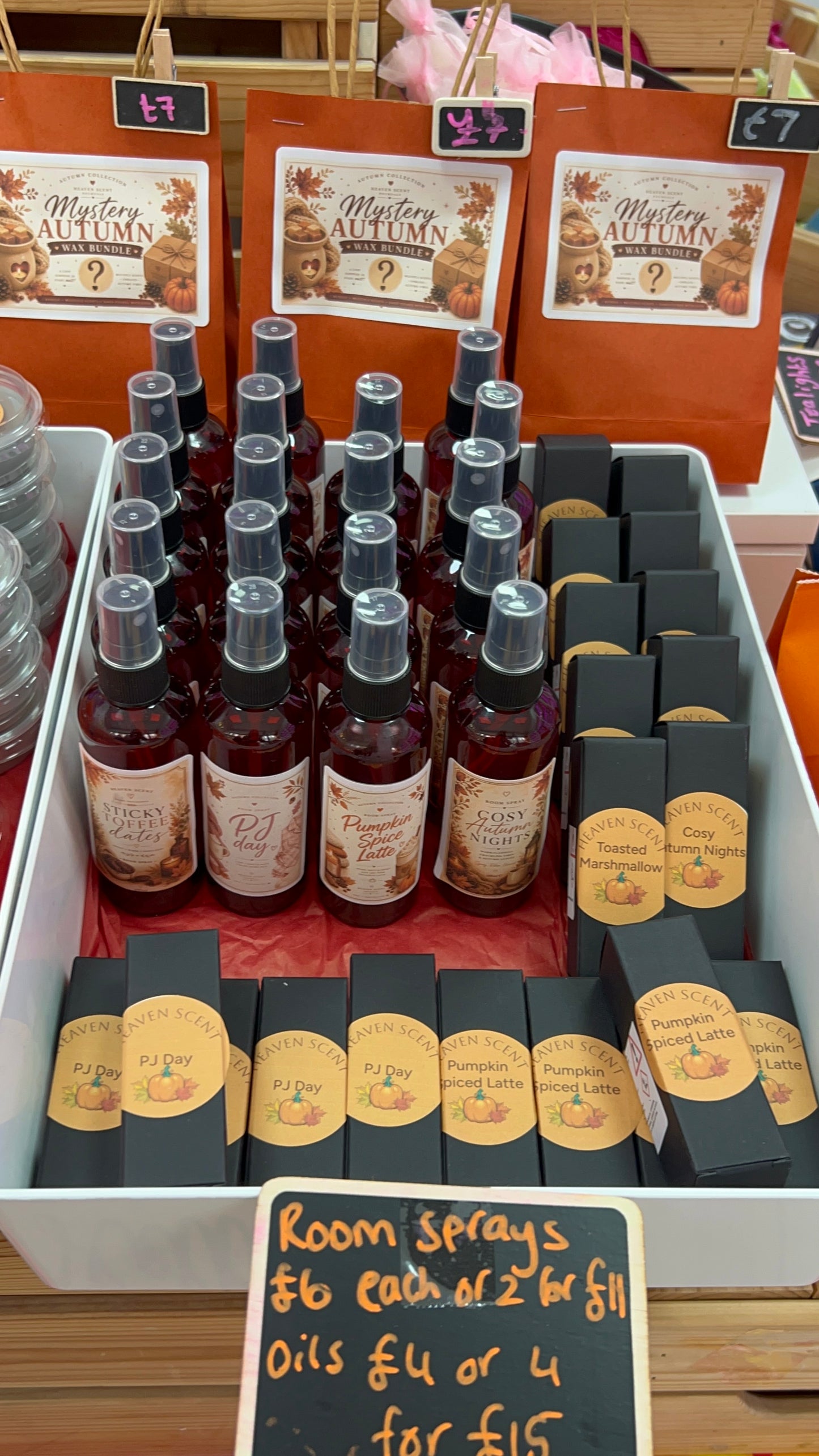 Autumn diffuser oils