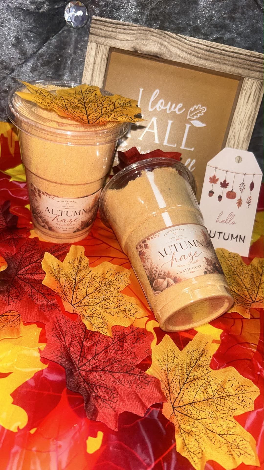 Autumn haze pj day bath dust