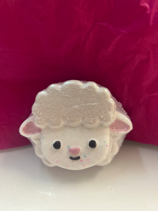 Sheep bath bomb